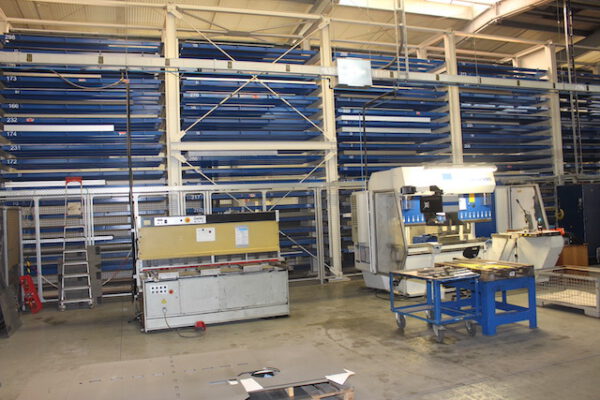 automatisches Blechlager, Stopa, für Bleche max. 1,50m x 3m, 3 To. Kassette, 299 Stellplätze, – gebraucht - : – Bild 6