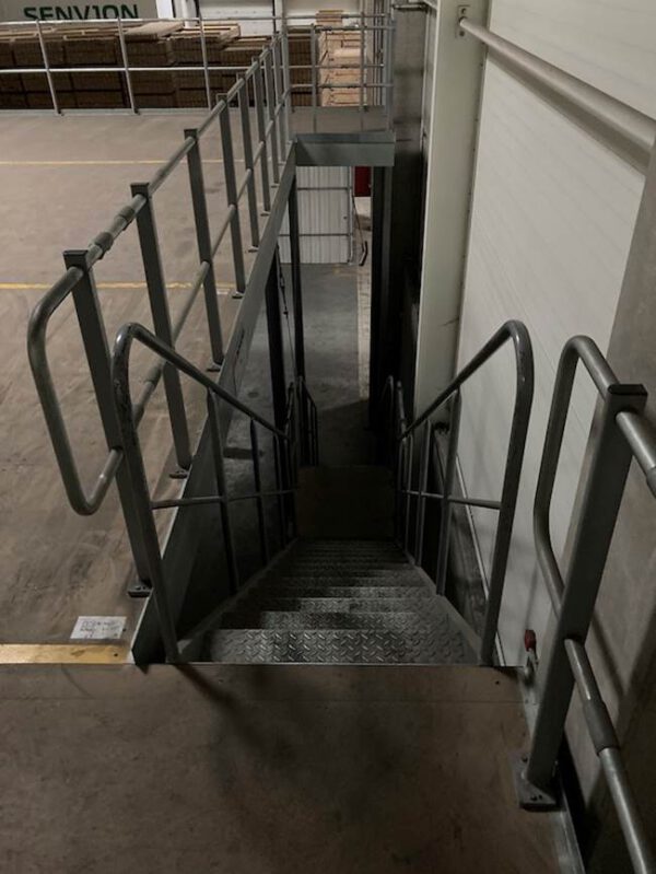 Schwerlast – Stahlbau - Lagerbühne, SSI Schäfer, freitragend, ca. 568,75m2 mit Spanplatten und teils Gitterrosten, 1.000kg/m2 – gebraucht - : – Bild 6