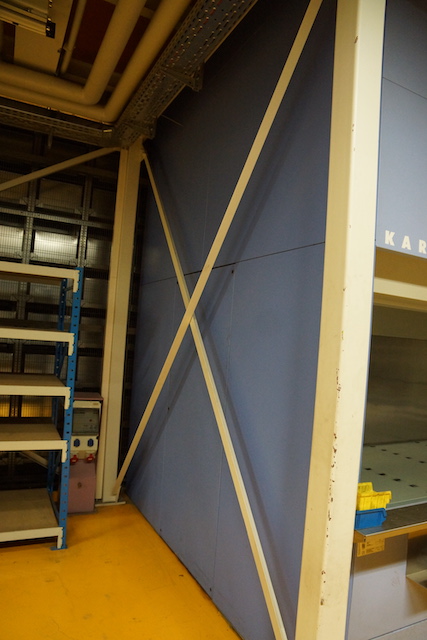 3x Liftsysteme, Kardex, Höhe ca. 5,50m, 300kg / Tablar – gebraucht -: lagertechnik