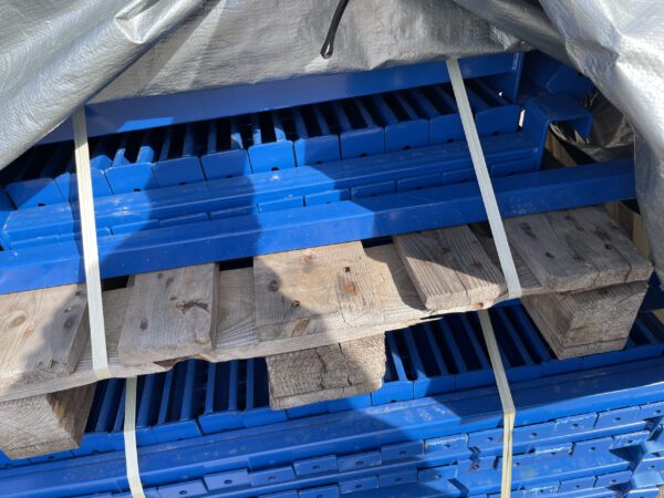 200 Stück Tiefensteg / Tiefenauflage für Palettenregal (ideal für den Einsatz Spanplatten Stärke von 38 - 40 mm) – gebraucht – : – Bild 6