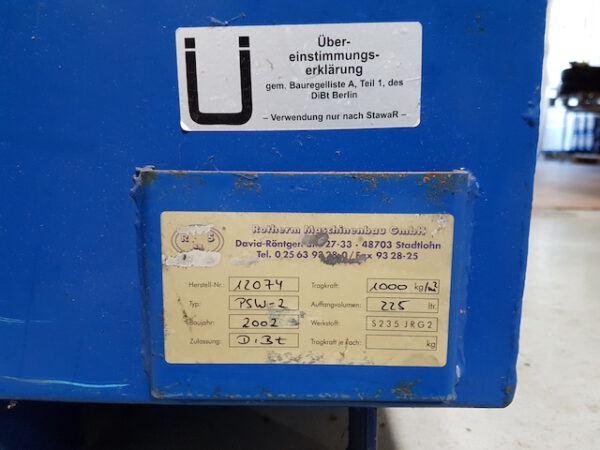 13 Stück Gefahrgutwannen, 3 Typen – gebraucht - : – Bild 5