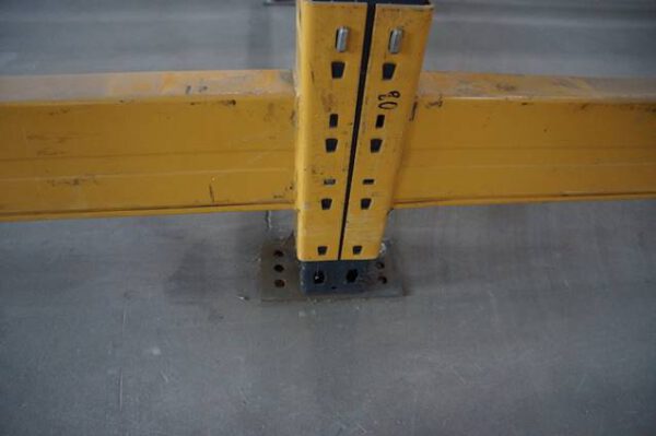 Palettenregal, Rahmenhöhe 5,70m. mind. 500kg / Palette, max. 399 Stellplätze – gebraucht - : – Bild 6