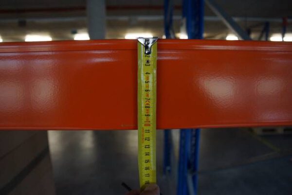Palettenregal, SLP, max. 184 Palettenstellplätze, Rahmenhöhen ca. 2,72m – gebraucht - : – Bild 6