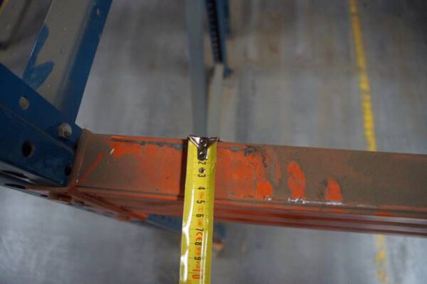 Palettenregal, Jungheinrich Hubertus, max. 1.232  Palettenstellplätze, Rahmenhöhen ca. 4,50m bis 5m, mind. 600kg pro Palette – gebraucht - : – Bild 6