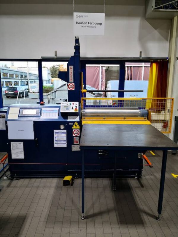 Zweiwalzen Rundbiegemaschine HCU 1050x2, Faccin (Italien) – gebraucht - : – Bild 7
