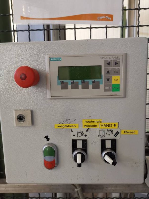 autom. Stretchwickler, Palettenwickler mit Fördertechnik– gebraucht - : – Bild 7