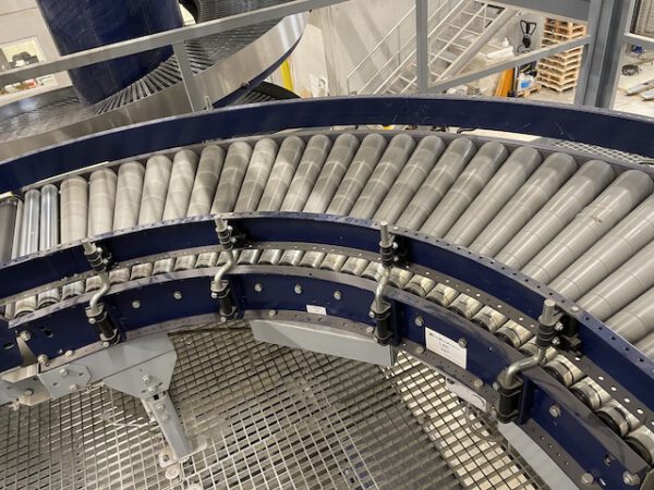 380m Fördertechnik, Gurtförderer, Steigbänder, Rollenbahnen, Kurven (Gurt und Rollenbahnen)  - gebraucht - : – Bild 8