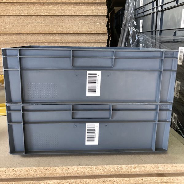 15.000 Stück Eurostapelkisten, E-6420, 60 x 40 x 18,5cm – gebraucht - : lagertechnik