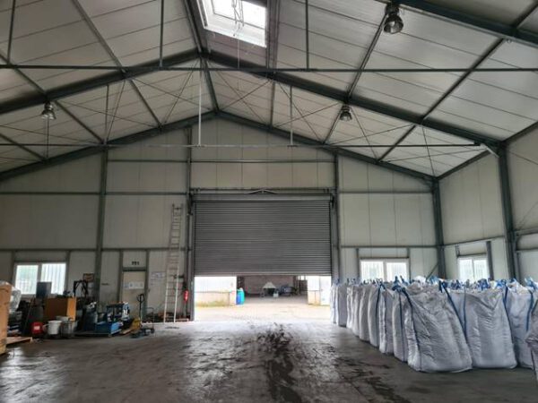 Stahlhalle, verzinkt 80 x 20m – gebraucht – : – Bild 7