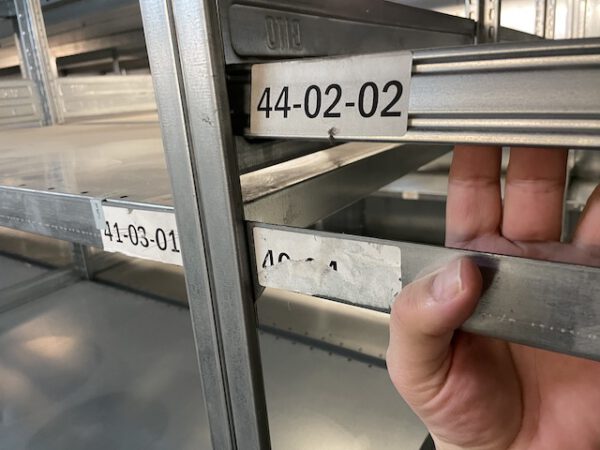 Fachbodenregalanlage, Bito, 2 geschossig, mit 2 Treppen und 2 Palettenübergabeplätze, gesamt ca. 347 Felder – gebraucht - : – Bild 7