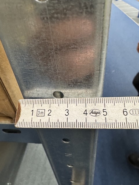938 Felder Fachbodenregale, Meta, Fachböden 1,25m Breite, Tiefe 0,60m, Rahmenhöhe 2m - gebraucht - : lagertechnik 938 Felder Fachbodenregale, Meta, Fachböden 1,25m Breite, Tiefe 0,60m, Rahmenhöhe 2m - gebraucht - : – Bild 7