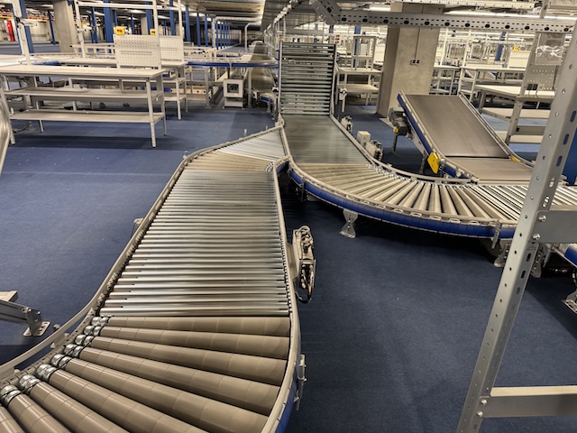 600m Fördertechnikanlage, Packstraße, SSI Schäfer, – gebraucht - lagertechnik 600m Fördertechnikanlage, Packstraße, SSI Schäfer, – gebraucht - – Bild 9