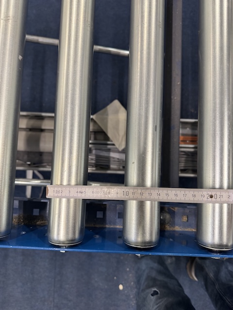 50- 60m angetriebene Rollenföderbahn, Blum, mit 180 Gradkurve – gebraucht - lagertechnik 50- 60m angetriebene Rollenföderbahn, Blum, mit 180 Gradkurve – gebraucht - – Bild 7