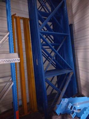 Schwerlast - Einfahrregalanlage für Europaletten, 900kg, ca. 1.200 Stellplätze – gebraucht – : lagertechnik