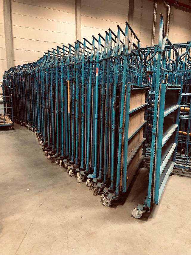 250 Stück Corletten, ca. 1.45m x1.45m ca. 2.35 hoch - gebraucht - : lagertechnik 250 Stück Corletten, ca. 1.45m x1.45m ca. 2.35 hoch - gebraucht - : – Bild 7