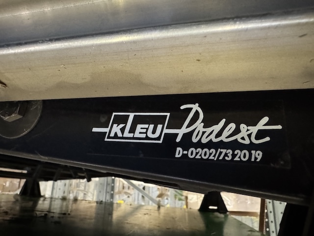 11 Stück Scherenpodest, klein, Kleu – gebraucht - : lagertechnik 11 Stück Scherenpodest, klein, Kleu – gebraucht - : – Bild 7