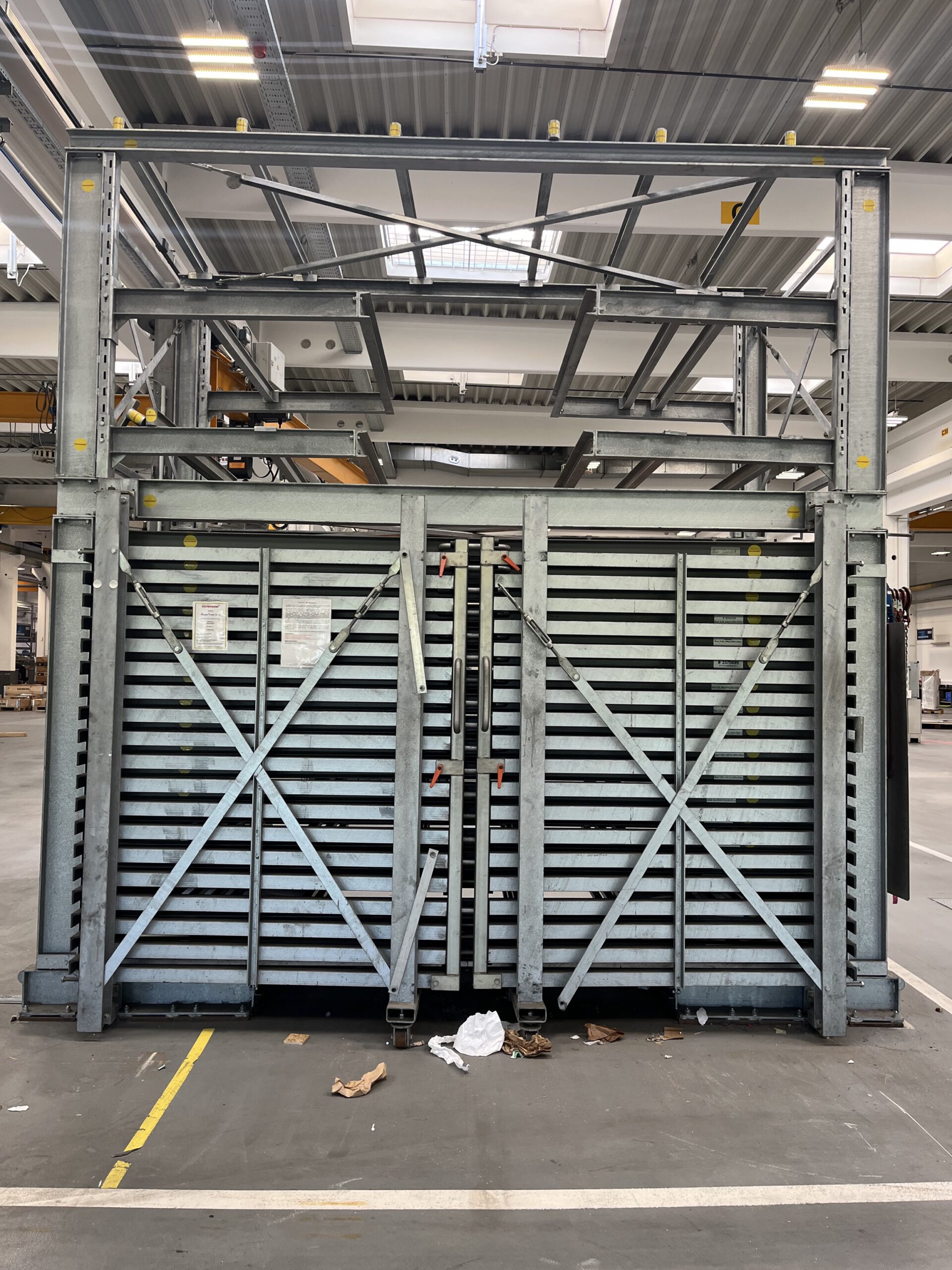 Storemaster Regal, Master Tower SL 19, Auszug doppelseitig mit Kran 6m – gebraucht - : lagertechnik Storemaster Regal, Master Tower SL 19, Auszug doppelseitig mit Kran 6m – gebraucht - : – Bild 7