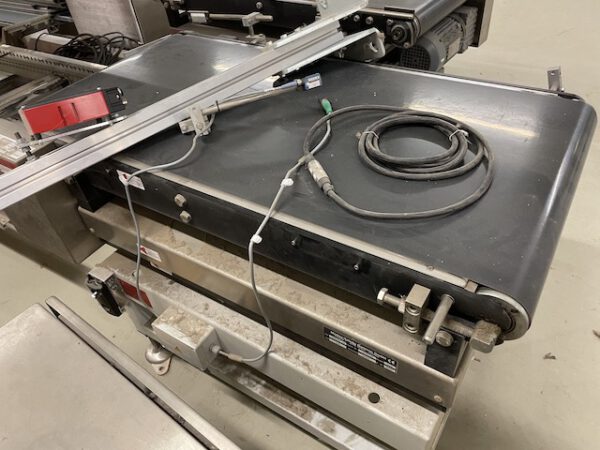 2 Stück Industriewaagen für Einbau in einer Fördertechnikanlage, Mettler Toledo, max. 50kg, Gurtbreite ca. 50cm – gebraucht – : lagertechnik