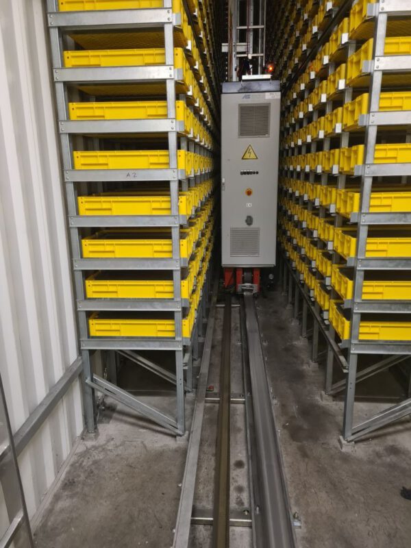 AKL (Automatisches Kleinteilelager) ca. 1.344 Stellplätze/ Kisten (1 Gasse), 70kg / Behälter - gebraucht - : lagertechnik