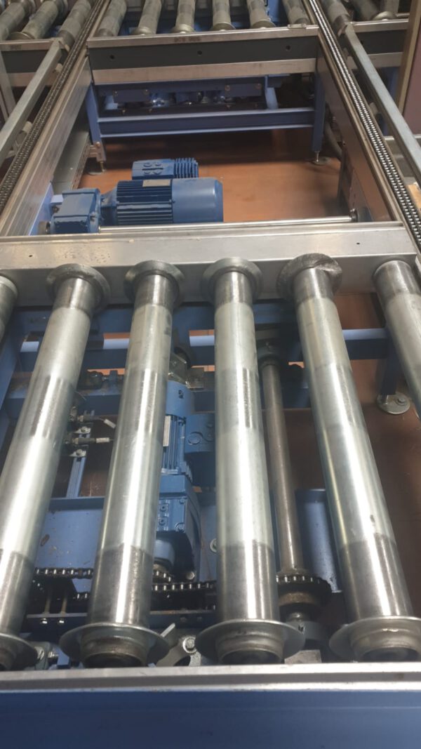 400m angetriebene Euro – Palettenfördertechnik, 1 Tonne / Palette - gebraucht - : – Bild 7