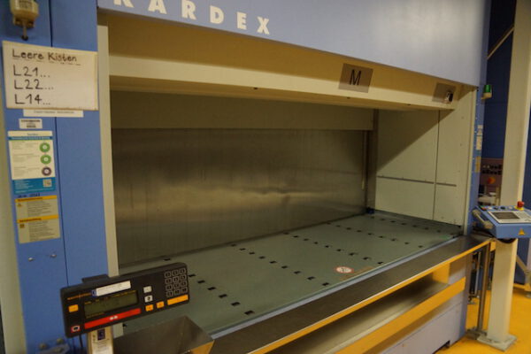 3x Liftsysteme, Kardex, Höhe ca. 5,50m, 300kg / Tablar – gebraucht -: lagertechnik