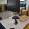 3 Stück mobile Arbeitsplätze bzw. Tower mit Scannern, Monitor und Drucker - gebraucht - : – Bild 6