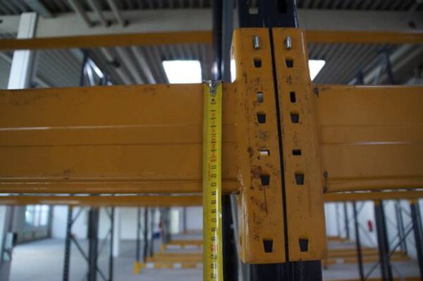 Palettenregal, Rahmenhöhe 5,70m. mind. 500kg / Palette, max. 399 Stellplätze – gebraucht - : – Bild 7