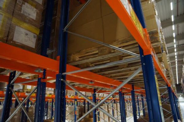 Palettenregal, SLP, 6.576 Stellplätze, oberste Lagerebene: 10,66m, 800kg / Palette,  – gebraucht - : – Bild 6