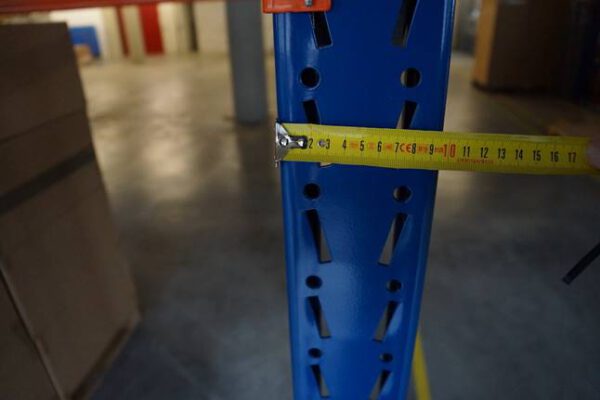 Palettenregal, SLP, max. 184 Palettenstellplätze, Rahmenhöhen ca. 2,72m – gebraucht - : – Bild 7