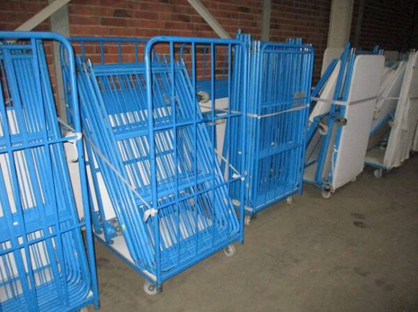 100 St.Corletten, bzw. zweiseitiger Rollwagen, – gebraucht – : – Bild 3