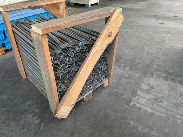 Kragarmregal, OHRA, zweiseitig, 7,40m hoch, Armlänge 1,25m, 1,20 Tonnen pro Arm, 14.641kg pro Rahmen, – gebraucht - : – Bild 7