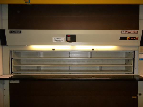 noch 3 von 4 Stück Lagerpaternoster, Kardex (Bellheimer), 4,51m hoch, 115 - 140kg pro Gondel – gebraucht -: – Bild 7