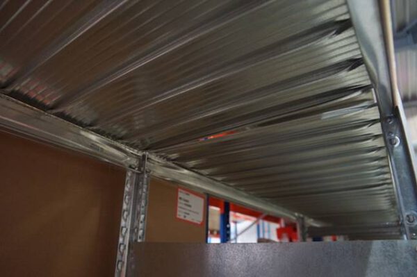 Fachbodenregale, Regatix bzw. METALSISTEM, Super 1-2-3, Regaltiefe ca. 50cm, Feldlänge 1,20m, gesamt ca. 1.000 Felder – gebraucht - : – Bild 7