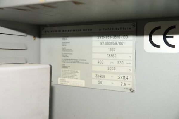 Lagerpaternoster, Kardex, 400kg / Gondel, Höhe ca. 9,40m – gebraucht -: – Bild 7