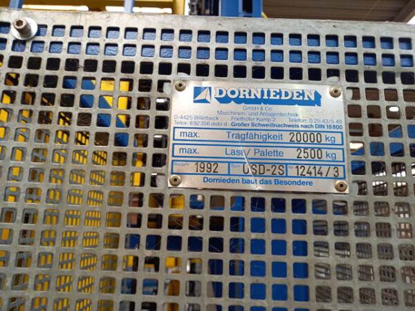 Umlauflager / Paternoster für 6,50m Langgut, 2,5 to pro Gondel, 8 Gondeln  – gebraucht - : lagertechnik