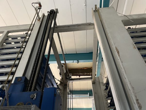 autom. Blechlagerturm, Stopa, Doppelturm für Bleche max. 1,50m x 3m, 3 To. Kassette, 36 Lagerplätze – gebraucht - : – Bild 7