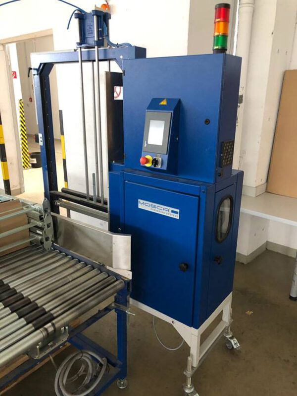 Umreifungsmaschine Mosca, Typ RO-TRS-4/1. inkl. Fördertechnik, - gebraucht - : – Bild 7