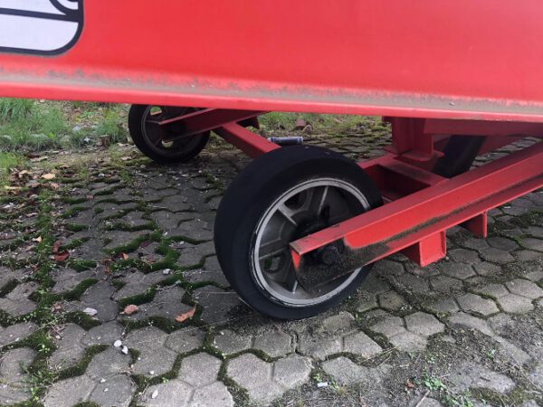 Verladerampe, Butt, rollbar – gebraucht - : lagertechnik