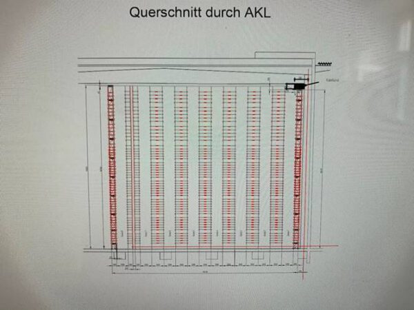 AKL / KTL (Automatisches Kleinteilelager) mit 90.000 Kisten (600x400x 220mm bzw. 320mm) inkl. Kisten - gebraucht - : – Bild 9