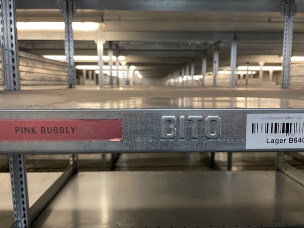 Fachbodenregalanlage, Bito, 2 geschossig, mit 2 Treppen und 2 Palettenübergabeplätze, gesamt ca. 347 Felder – gebraucht - : – Bild 8