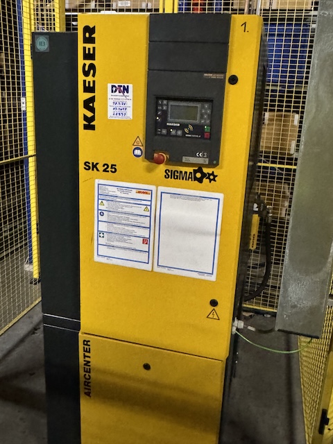 2x Schraubenkompressoren, Kaeser, 10 Bar, mit integriertem Kältetrockner, Druckluftbehälter, Steuerung SIGMA AIR MANAGER 4.0 – gebraucht - : lagertechnik 2x Schraubenkompressoren, Kaeser, 10 Bar, mit integriertem Kältetrockner, Druckluftbehälter, Steuerung SIGMA AIR MANAGER 4.0 – gebraucht - : – Bild 8