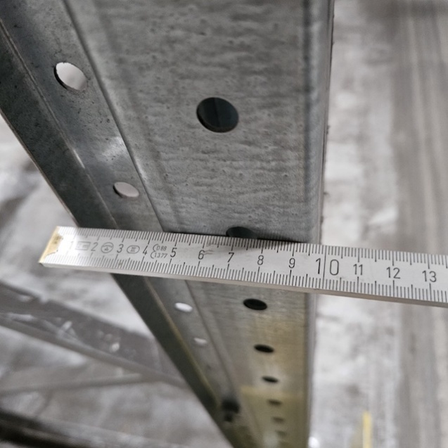 Palettenregal, Dexion, Höhe ca. 8,50 m, ca. 900kg / Palette, Traversenlängen 3,30m, max. ca. 14.996 Stellplätze, für Euro- und Industriepaletten - gebraucht - : lagertechnik Palettenregal, Dexion, Höhe ca. 8,50 m, ca. 900kg / Palette, Traversenlängen 3,30m, max. ca. 14.996 Stellplätze, für Euro- und Industriepaletten - gebraucht - : – Bild 8