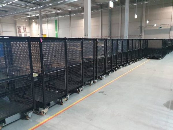 300 Stück Kommissionierwagen, Transportwagen Gitterwagen– gebraucht - : – Bild 8