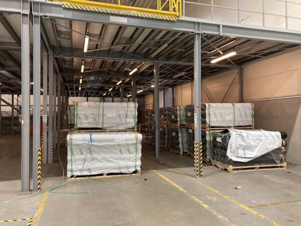 Schwerlast – Stahlbau - Lagerbühne, SSI Schäfer, freitragend, ca. 568,75m2 mit Spanplatten und teils Gitterrosten, 1.000kg/m2 – gebraucht - : – Bild 8