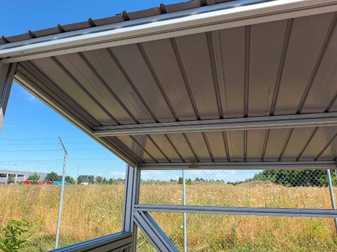 Überdachung / Unterstand / Raucherstand / Müllplatz – gebraucht - : lagertechnik Überdachung / Unterstand / Raucherstand / Müllplatz – gebraucht - : – Bild 8