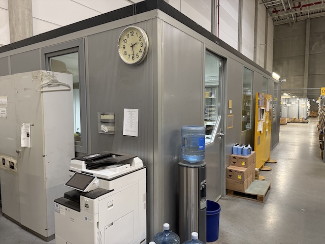 Lagerbüros, Raum-im-Raum-System, ca. 39m2 – gebraucht - : lagertechnik Lagerbüros, Raum-im-Raum-System, ca. 39m2 – gebraucht - : – Bild 8