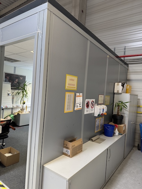 Lagerbüros, Raum-im-Raum-System, ca. 26m2– gebraucht - : lagertechnik Lagerbüros, Raum-im-Raum-System, ca. 26m2– gebraucht - : – Bild 8