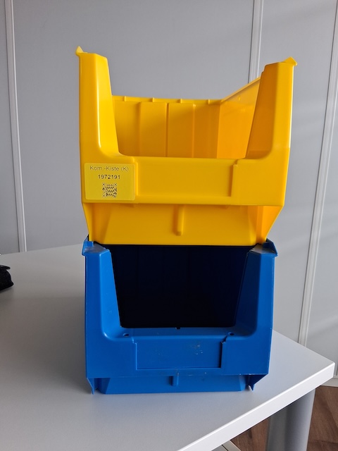 1.000 – 1.500 Stück, Sichtlagerkästen, L: 350mm, B: 210mm, H: 200mm - gebraucht - : lagertechnik 1.000 – 1.500 Stück, Sichtlagerkästen, L: 350mm, B: 210mm, H: 200mm - gebraucht - : – Bild 8