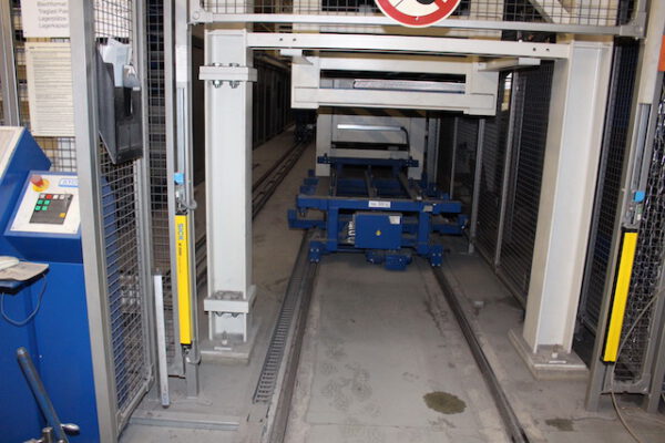 automatisches Blechlager, Stopa, für Bleche max. 1,50m x 3m, 3 To. Kassette, 299 Stellplätze, – gebraucht - : – Bild 8