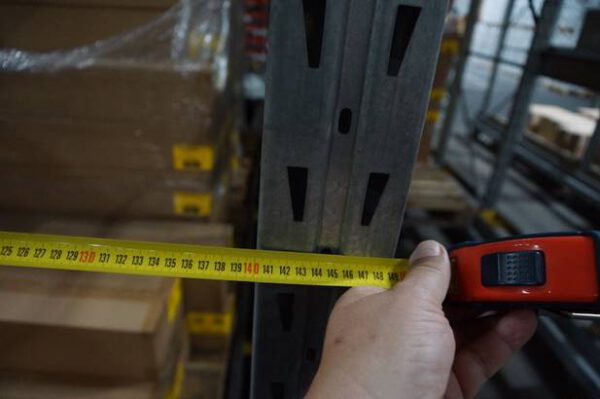 3 x Einfahrregale, gesamt ca. 216 Palettenplätze, max. 800kg pro Palette – gebraucht - : – Bild 9